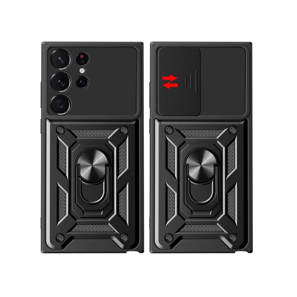 Чохол до мобільного телефона BeCover Military Samsung Galaxy S23 Ultra SM-S918 Black (709998) Чохол до мобільного телефона BeCover Military Samsung Galaxy S23 Ultra SM-S918 Black (709998)