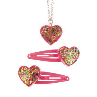 Дитячий набір прикрас Great Pretenders Sparkle My Heart 3 одиниці (86074)