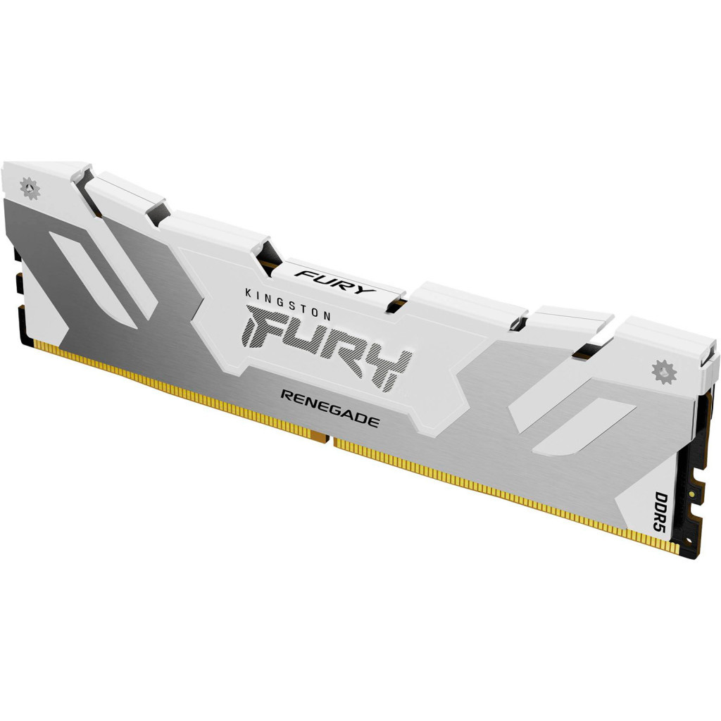 Модуль пам'яті для комп'ютера DDR5 32GB 6400 MHz Renegade White XMP Kingston Fury (ex.HyperX) (KF564C32RW-32) Модуль пам'яті для комп'ютера DDR5 32GB 6400 MHz Renegade White XMP Kingston Fury (ex.HyperX) (KF564C32RW-32)