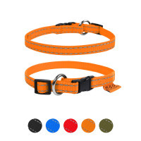 Collar for animals Dog Extreme made of nylon adjustable W 20 mm L 25-40 cm orange (01624)