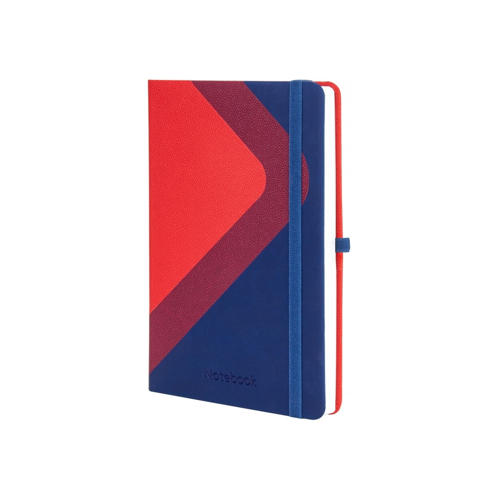 Книга записна Optima А5 COMBI-2, тверда обкладинка, гумка, лінія (O20125-02) Книга записна Optima А5 COMBI-2, тверда обкладинка, гумка, лінія (O20125-02)
