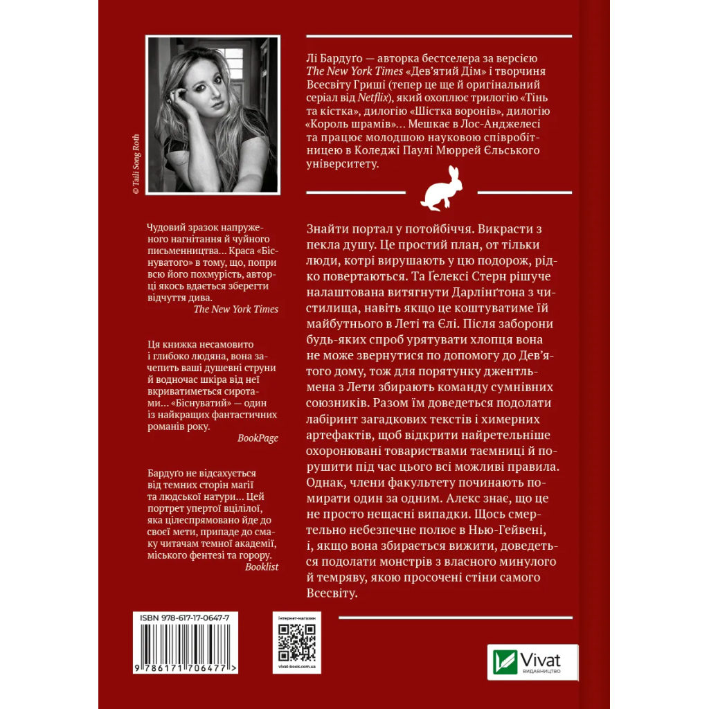 Книга Біснуватий - Лі Бардуґо Vivat (9786171706477)