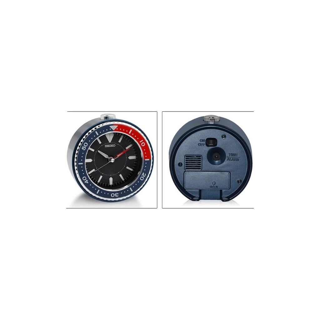 Настільний годинник Seiko будильник (QHE184E)