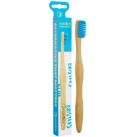 Toothbrush Nordics Bamboo Blue Bristles (3800500324029)