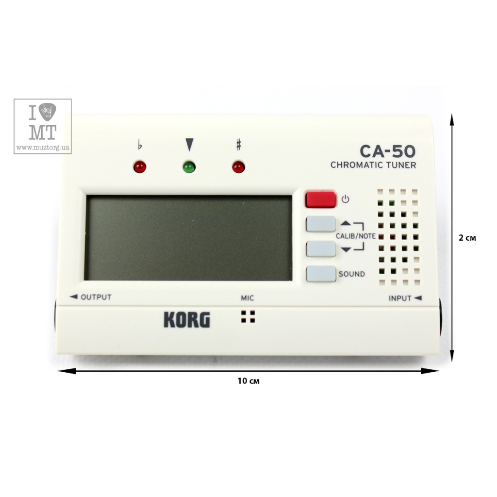 Тюнер для музичних інструментів Korg CA-50 (226833)