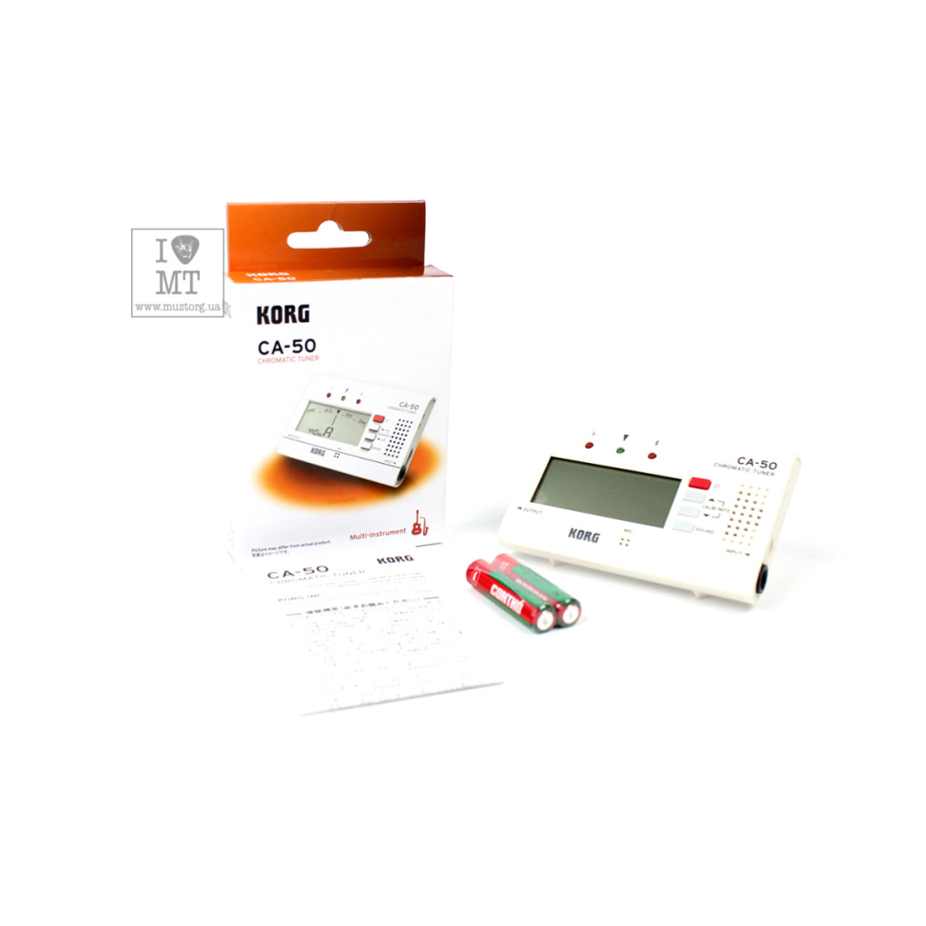 Тюнер для музичних інструментів Korg CA-50 (226833)