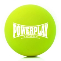 Масажний м'яч PowerPlay PP-4354 Silicone Lacrosse Ball (6.3см) Зелений (PP-4354_Green)