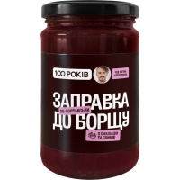 Соус 100 РОКІВ Заправка борщу по-полтавськи 330 г (4820285620245)
