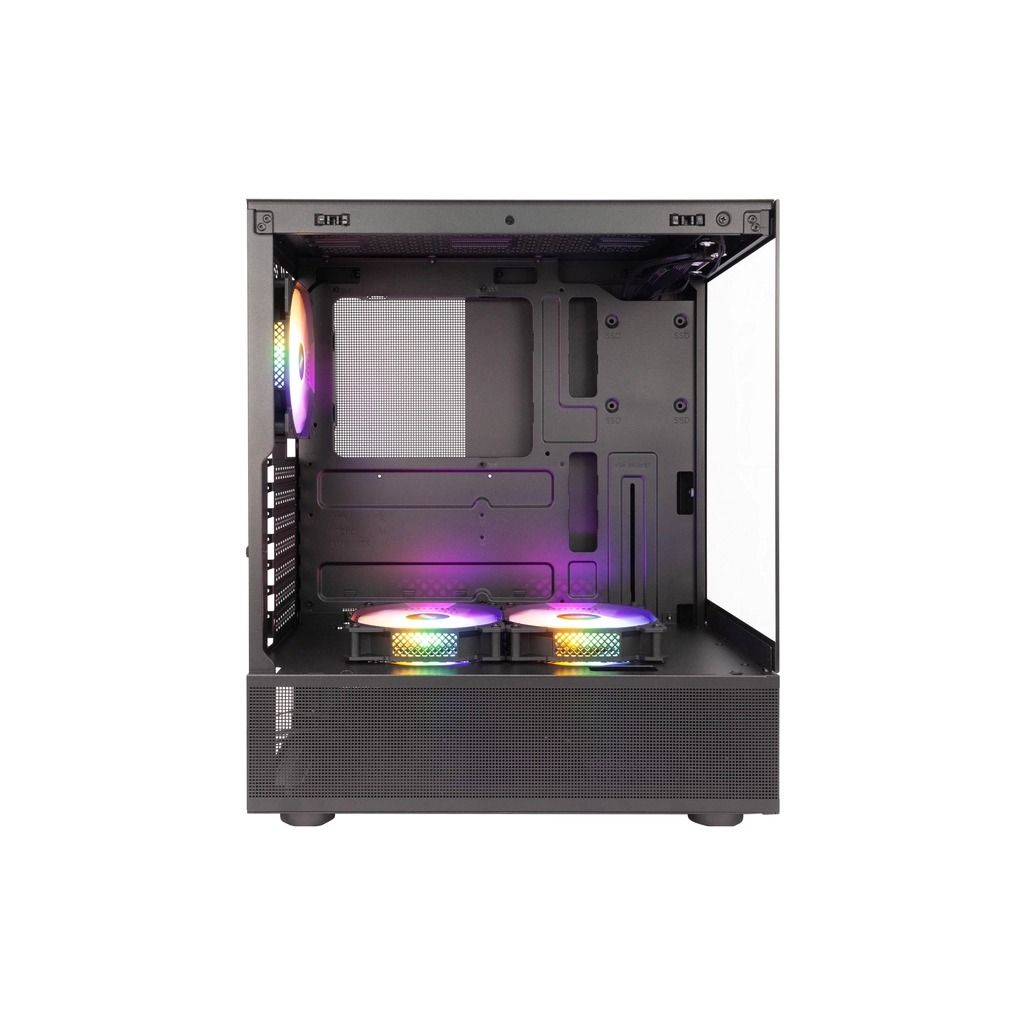 Корпус 1stPlayer Mi7-A-BK-2F7R-1F7