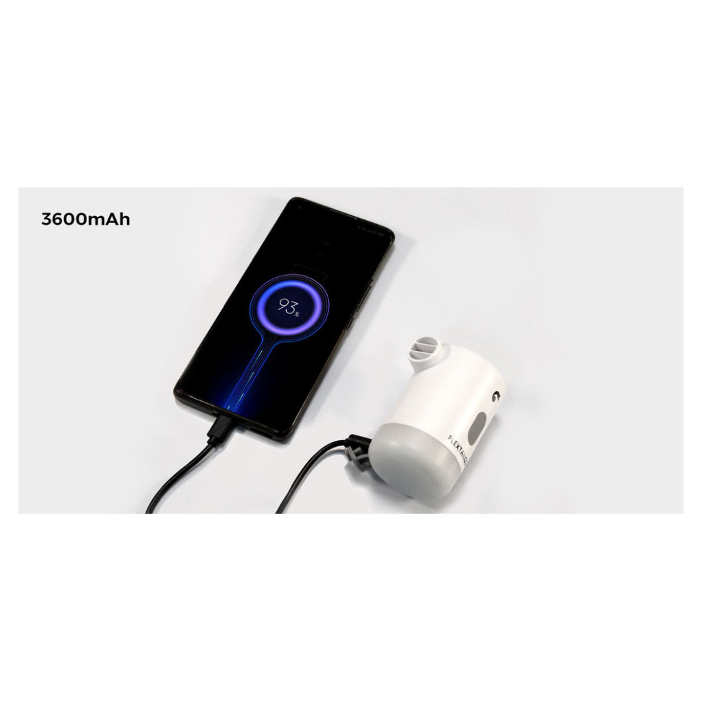 Ліхтар Flextail Max Pump 2 Pro з функцією насосу та powerbank білий (MP2P4000-WT-i)