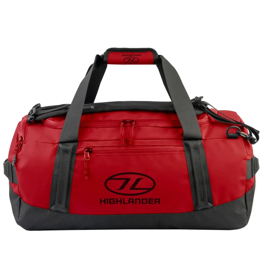Дорожня сумка Highlander водозахисна Hauler Duffel 45L Red (DB132-RD) (931674)