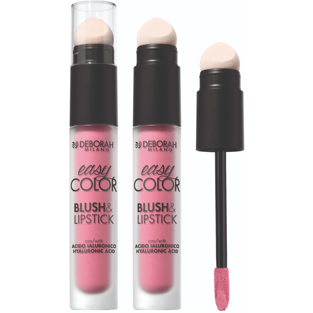 Помада для губ Deborah Easy Color Blush & Lipstick 2в1 02 - Cold Rose (8009518450583)