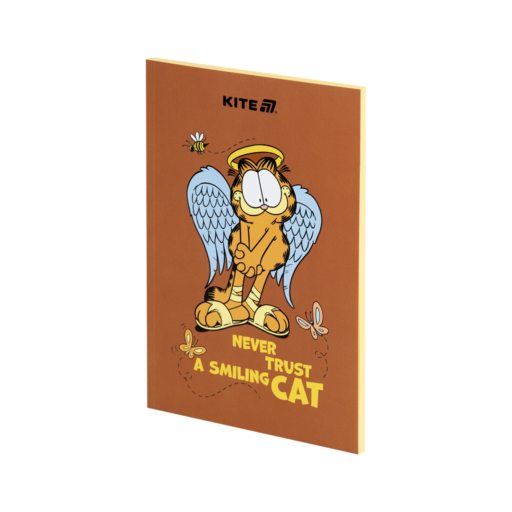 Блокнот Kite А5 Garfield 1 термобіндер, 64 аркуші, нелінований (GF25-193-1) Блокнот Kite А5 Garfield 1 термобіндер, 64 аркуші, нелінований (GF25-193-1)