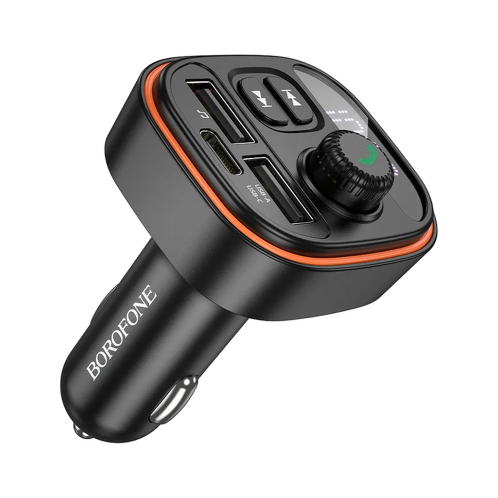 FM модулятор BOROFONE BC59, Black, Box