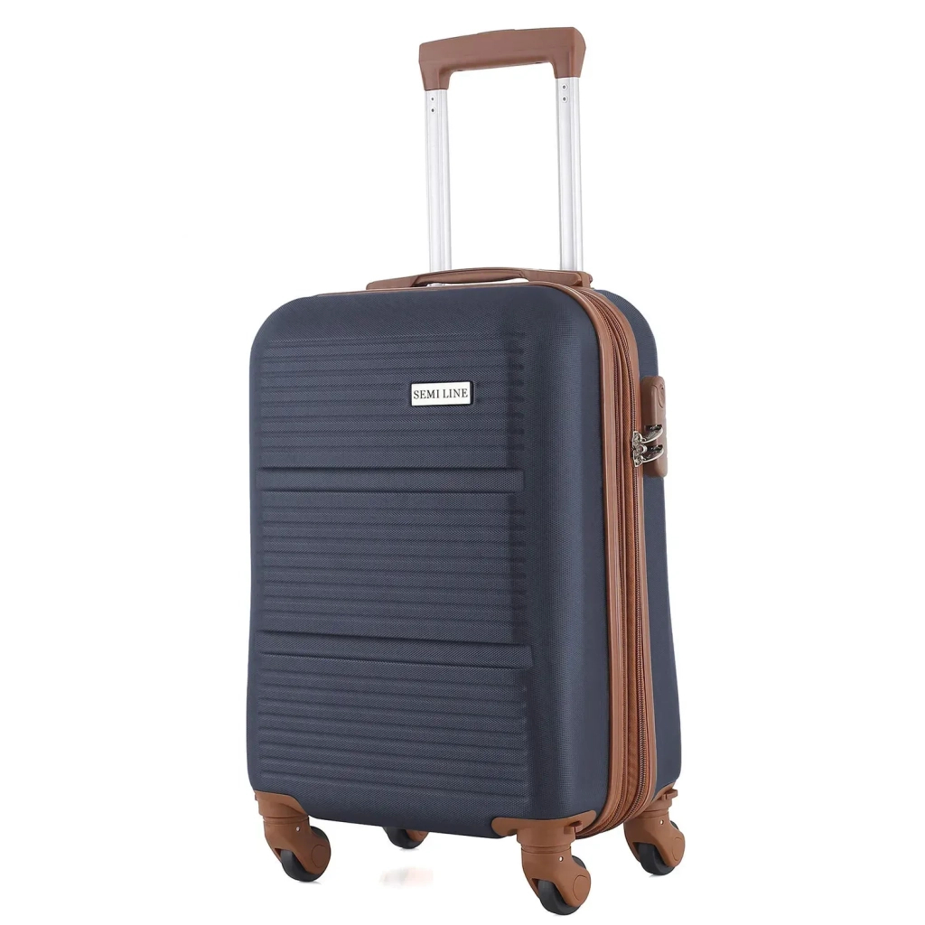 Валіза Semi Line 20" (S) Navy (T5712-1) (DAS302924) Валіза Semi Line 20" (S) Navy (T5712-1) (DAS302924)