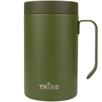 Thermo mug Tribe Adventure Mug 450 ml olive (T-FA-0032-olive)
