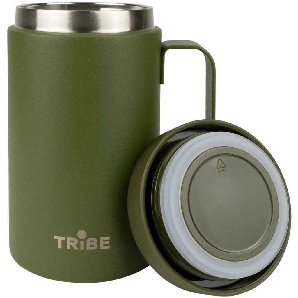 Термокружка Tribe Adventure Mug 450 мл olive (T-FA-0032-olive) Термокружка Tribe Adventure Mug 450 мл olive (T-FA-0032-olive)