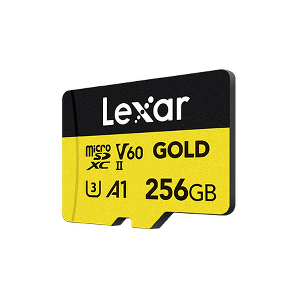 Карта пам'яті Lexar 256GB microSDXC class 10 UHS-II U3 V60 A1 Professional Gold (LMSGOLD256G-BNNNG) Карта пам'яті Lexar 256GB microSDXC class 10 UHS-II U3 V60 A1 Professional Gold (LMSGOLD256G-BNNNG)