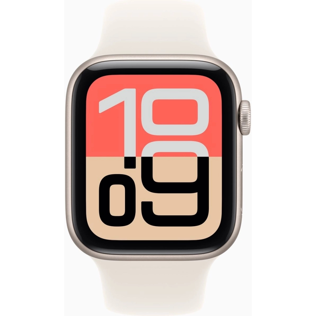 Смарт-годинник Apple Watch SE 3 GPS 44mm Starlight Aluminium Case with Starlight Sport Band - S/M (MEHG4RK/A) Смарт-годинник Apple Watch SE 3 GPS 44mm Starlight Aluminium Case with Starlight Sport Band - S/M (MEHG4RK/A)
