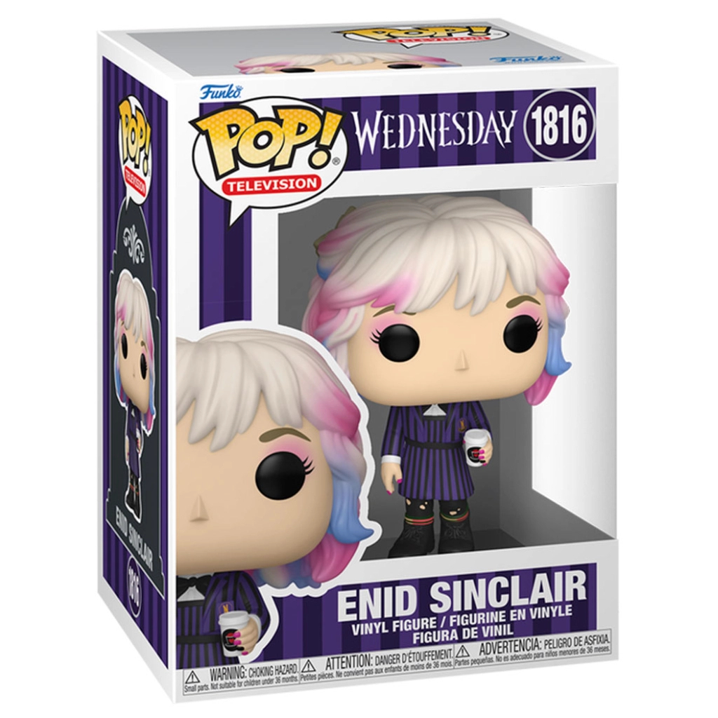 Фігурка Funko Pop серії Венздей 2 - Енід Сінклер з кавою (86681) Фігурка Funko Pop серії Венздей 2 - Енід Сінклер з кавою (86681)