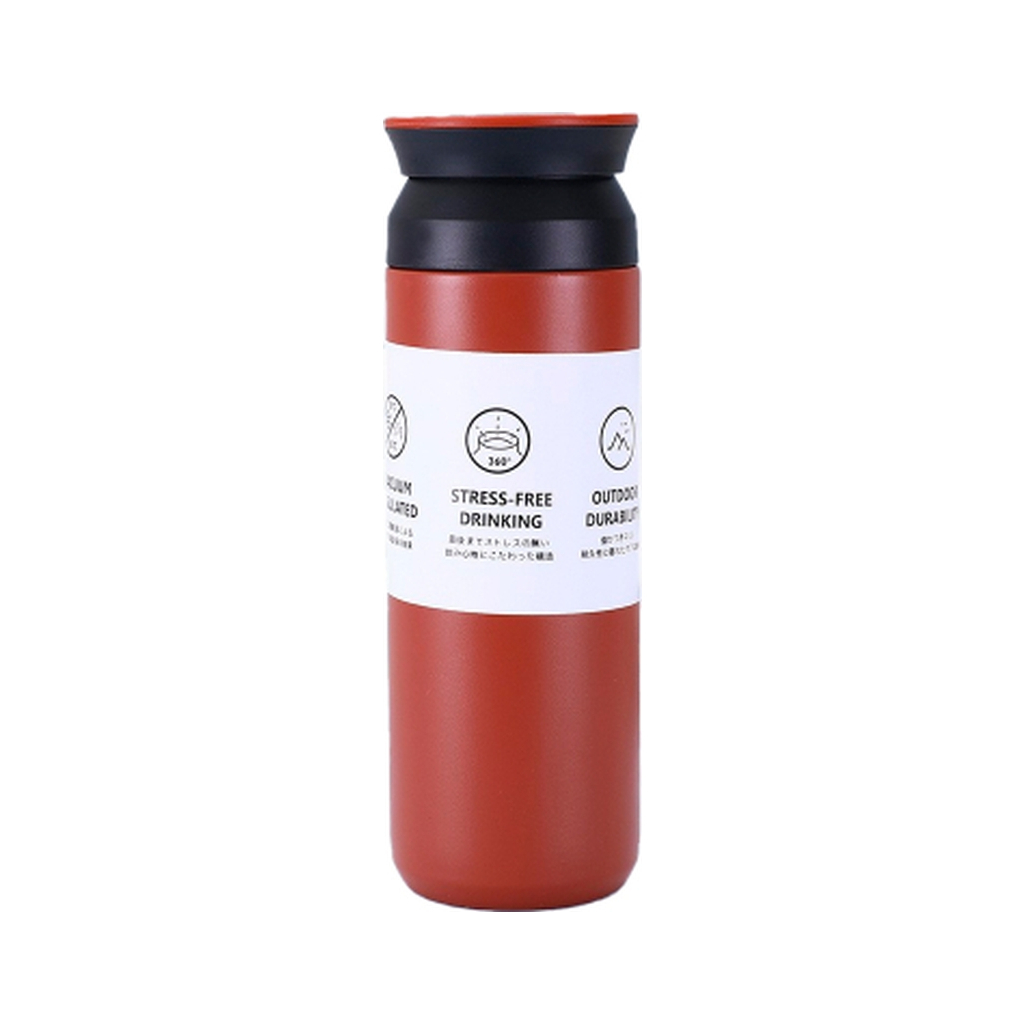 Термос Merlion Travel Tumbler 500 мл, подвійна кришка, червоний (SUS-304-500Red) Термос Merlion Travel Tumbler 500 мл, подвійна кришка, червоний (SUS-304-500Red)