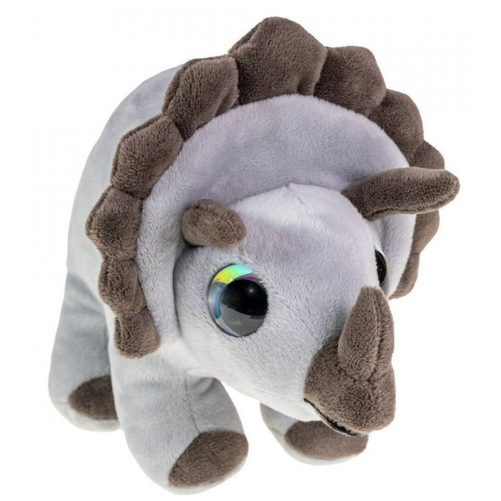 М'яка іграшка Lumo Stars Динозавр Тріцератопс класична 15 см (59529)