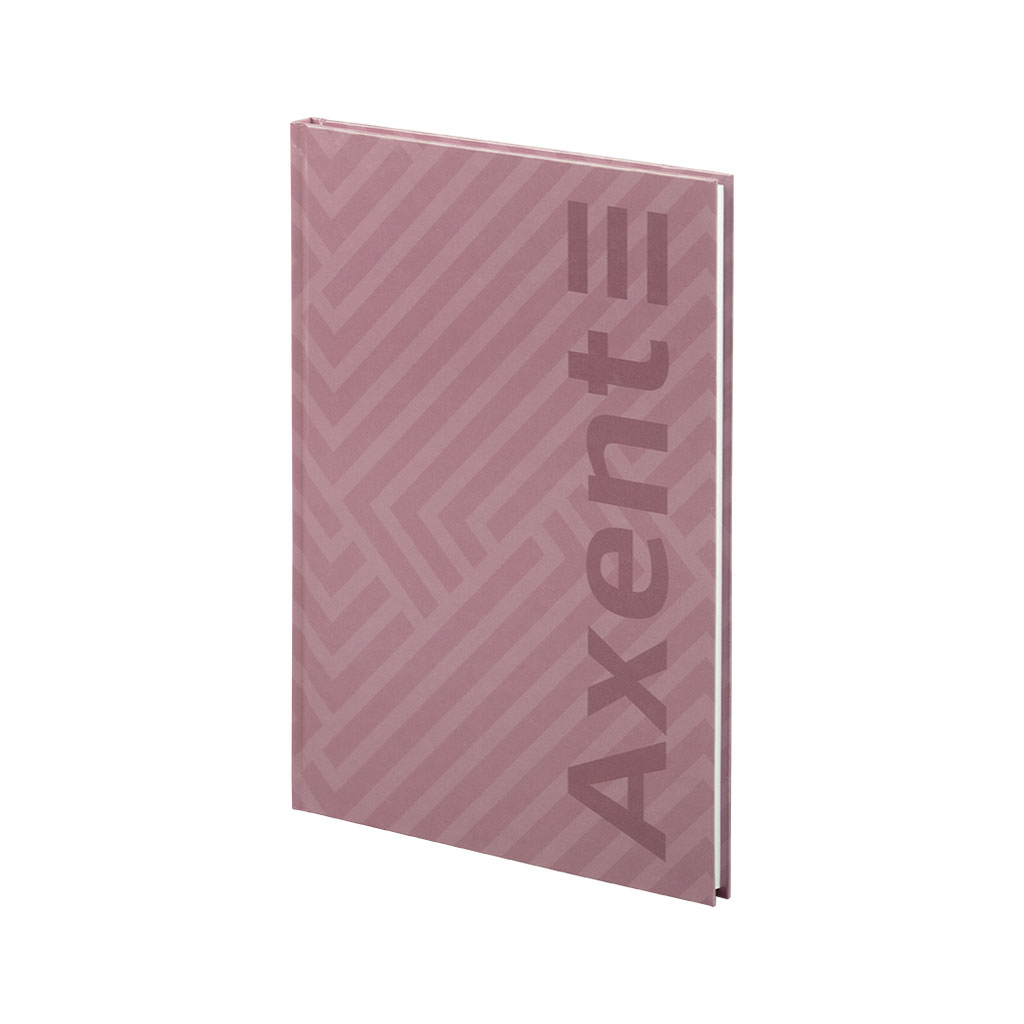 Книга записна Axent A4 Pattern, 96 аркушів клітинка, рожевий (8425-4-A) Книга записна Axent A4 Pattern, 96 аркушів клітинка, рожевий (8425-4-A)