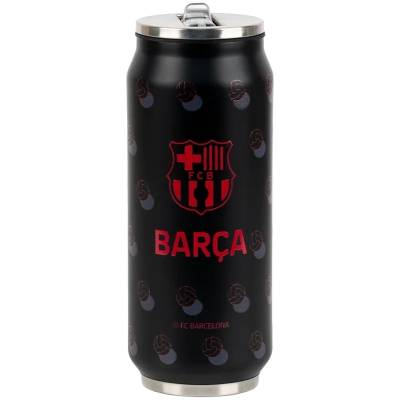 Поїльник-непроливайка Kite FC Barcelona термочашка з трубочкою, 500 мл (BC25-1264)