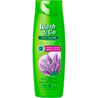 Шампунь Wash&Go З екстрактом лаванди для всіх типів волосся 360 мл (8008970056814)