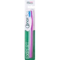 Toothbrush Nordics 6580 Expert Curve Soft Purple with blue bristles (3800501908525)
