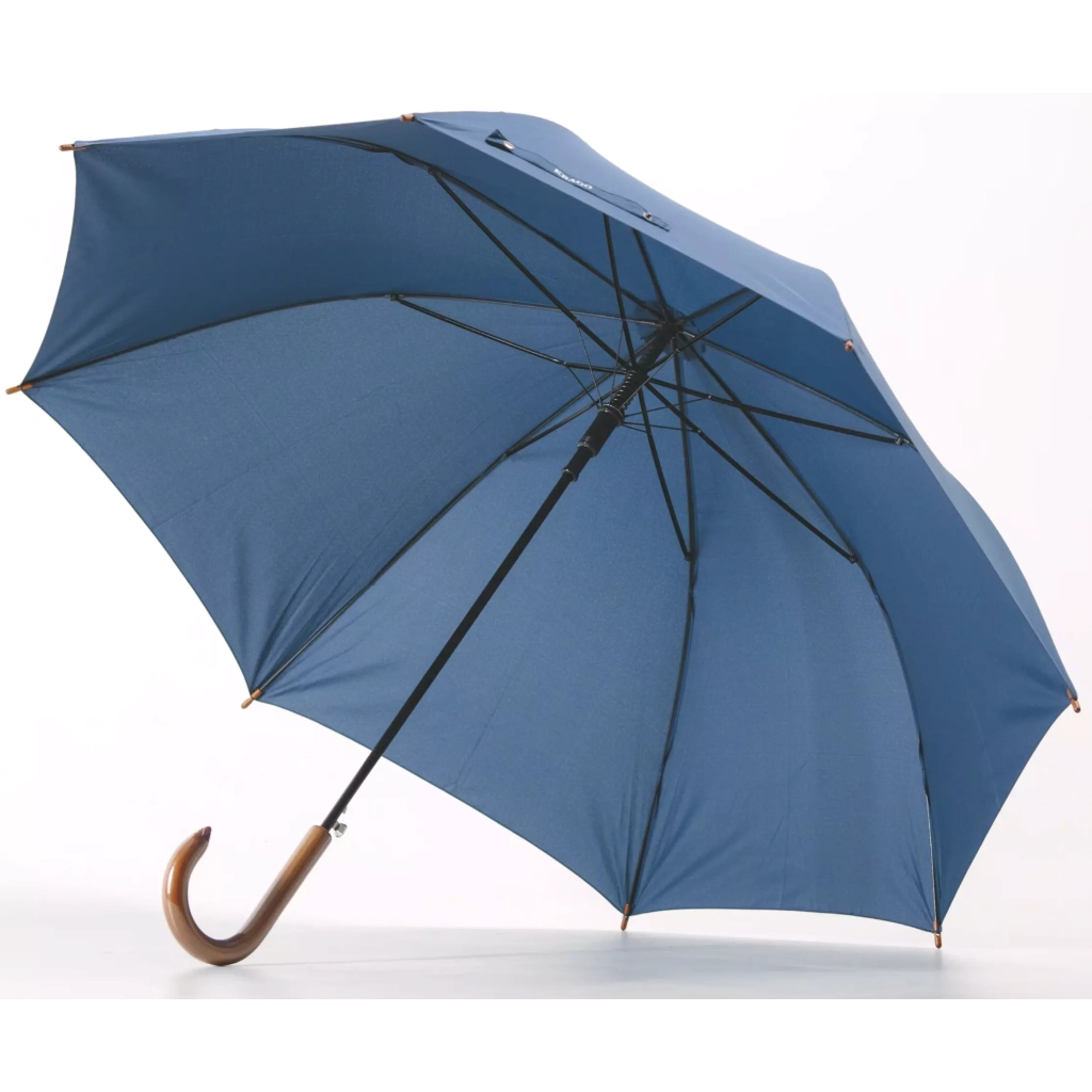 Парасоля Krago Wooden Blue з дерев'яною ручкою J (umb-1-002)