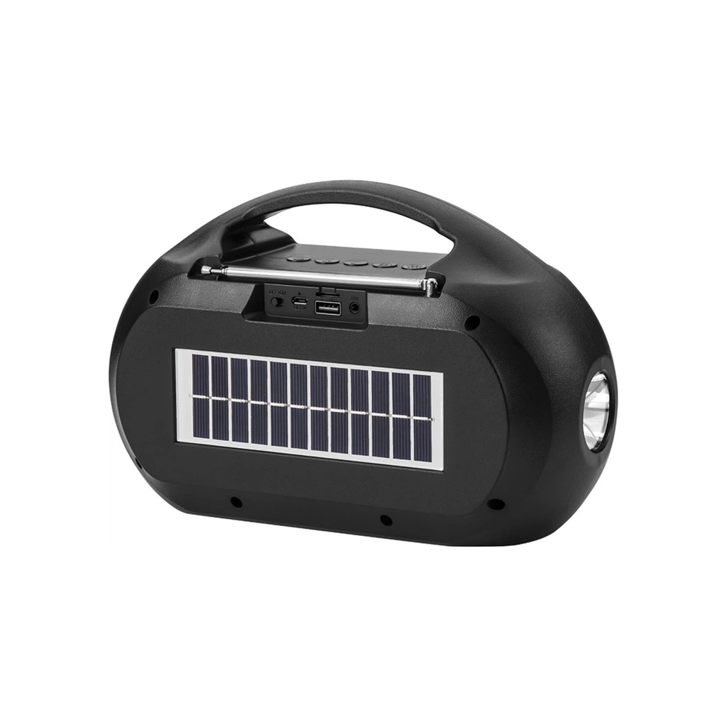 Акустична система NEWVEW NV-V50 Solar Panel/BT/USB/TF/FM/AUX Blue (NWVW-NV-V50-BL) Акустична система NEWVEW NV-V50 Solar Panel/BT/USB/TF/FM/AUX Blue (NWVW-NV-V50-BL)