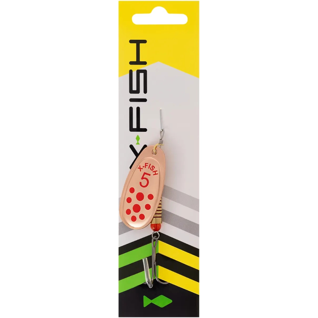 Блешня X-Fish Spike 14.5g 5 Copper RD (1917.06.31) Блешня X-Fish Spike 14.5g 5 Copper RD (1917.06.31)