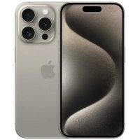 Мобільний телефон Apple iPhone 15 Pro 128Gb Natural Titanium (Grade A) USED (iP15Pr12NaT_A)
