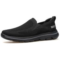 Humtto men's casual urban sneakers black 44 (340737A-1-44)