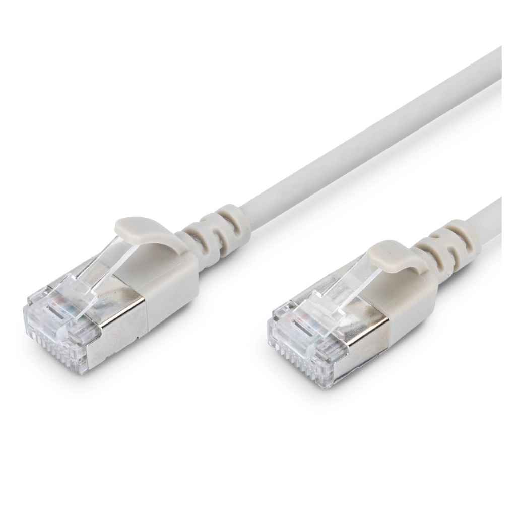 Патч-корд 5м, FTP, cat.6A, Sliim, AWG 32/7, Cu, LSZH, grey Digitus (DK-1632-A-050S)