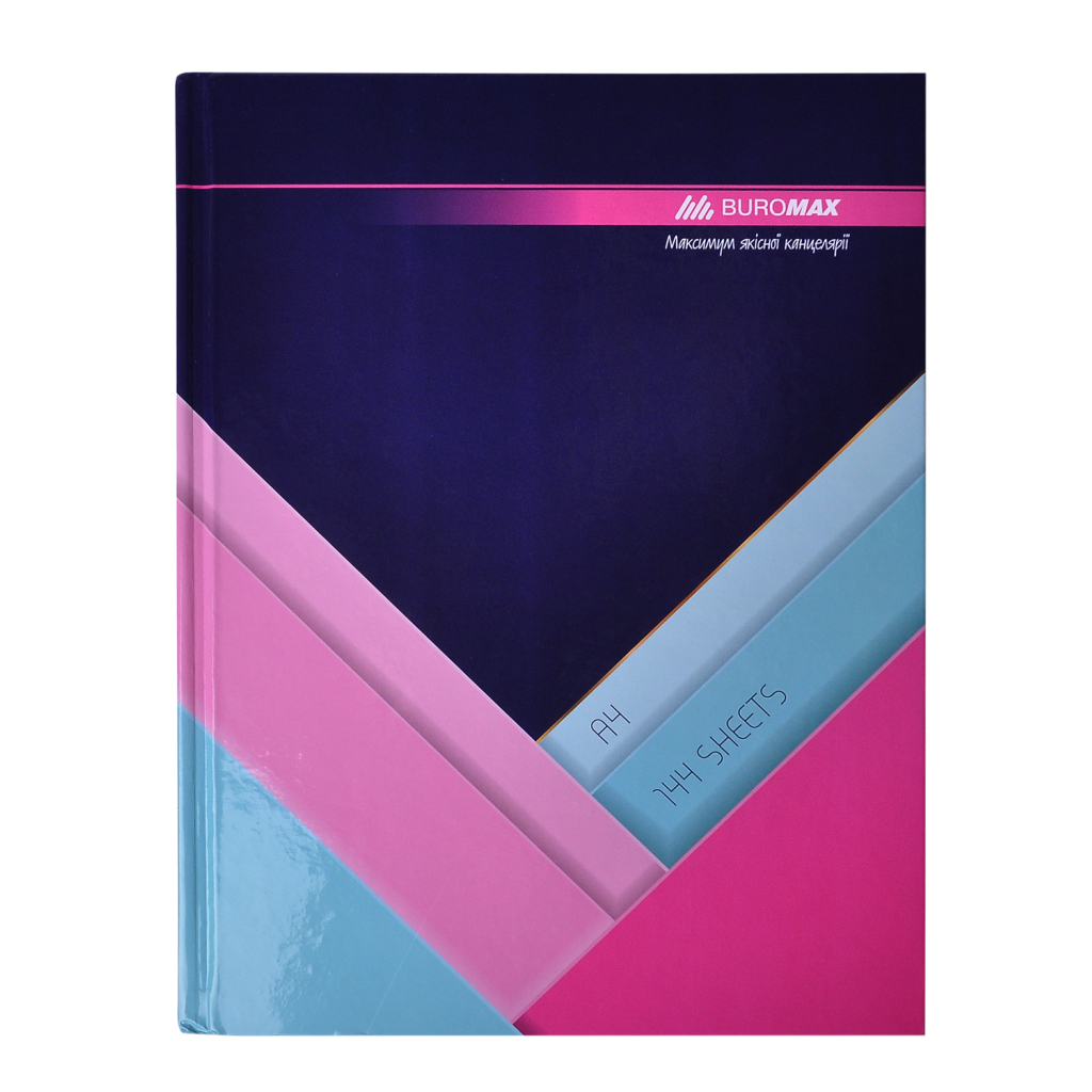 Канцелярська книга Buromax А4 MODEST 144 аркушів, клітинка, темно-синій (BM.24419102-03) Канцелярська книга Buromax А4 MODEST 144 аркушів, клітинка, темно-синій (BM.24419102-03)