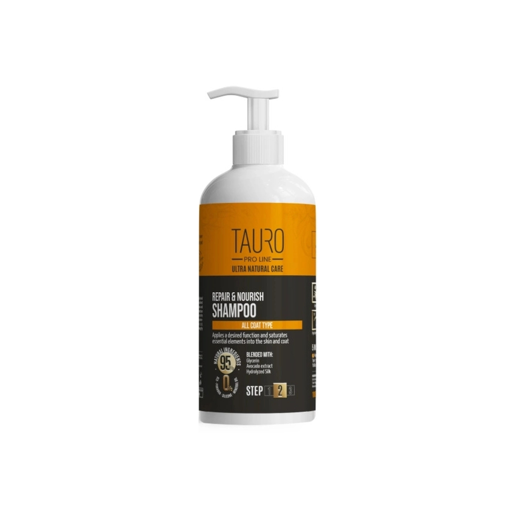 Шампунь для тварин Tauro Pro Line Ultra Natural Care Repair and Nourish 1000 мл (TPL63603) Шампунь для тварин Tauro Pro Line Ultra Natural Care Repair and Nourish 1000 мл (TPL63603)