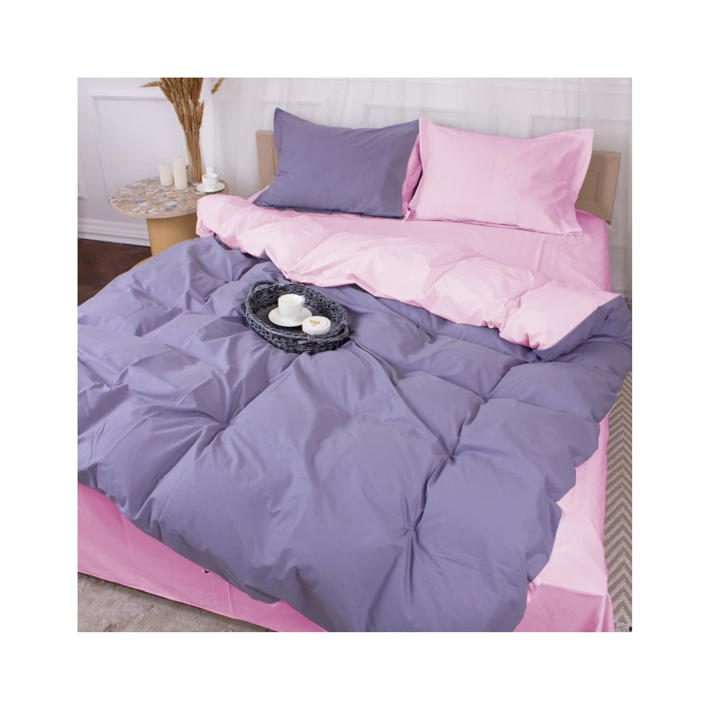 Постільна білизна MirSon Poplin Line 018 + 056 Stephannie 2 x 160 x 220 (2200006283089)