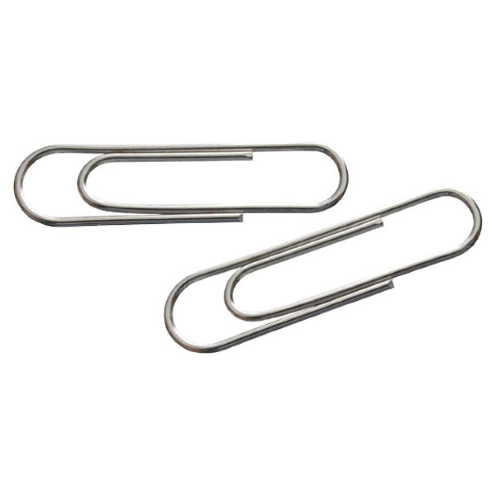 Скріпки канцелярські Axent rounded, nickel-plated, 78 мм, 50 шт. (4103-А) Скріпки канцелярські Axent rounded, nickel-plated, 78 мм, 50 шт. (4103-А)