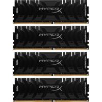 Модуль пам'яті для комп'ютера DDR4 64GB (4x16GB) 3000 MHz HyperX Predator Kingston Fury (ex.HyperX) (HX430C15PB3K4/64)