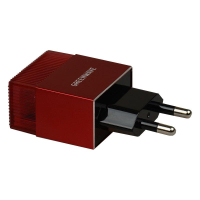 Зарядний пристрій Greenwave 2*USB 5V/2.4A (CH-TC-224L red)