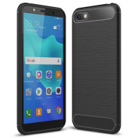 Чохол до мобільного телефона Huawei Y5 2018/Honor 7A Carbon Fiber (Black) Laudtec (LT-HY52018B)