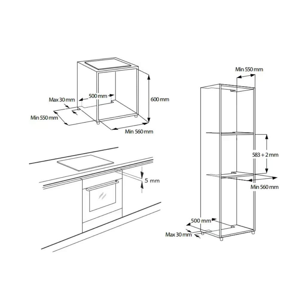 Духова шафа Whirlpool AKZM 8420NB (AKZM8420NB)