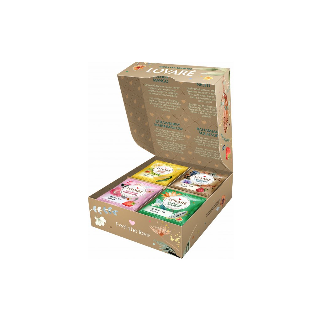Чай Lovare Green Tea Assorted 32 шт (79655)