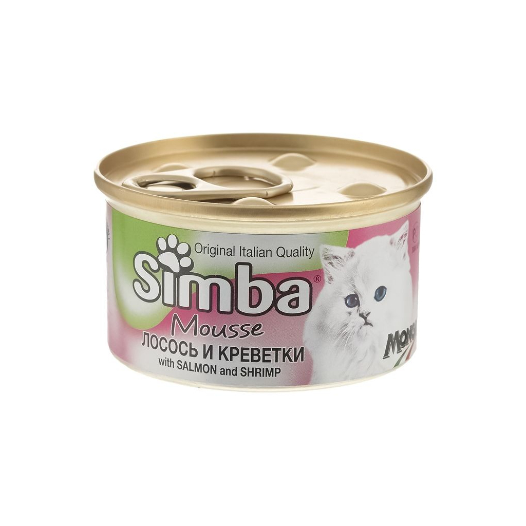 Консерви для котів Simba Cat Wet лосось та креветки 85 г (8009470009430) Консерви для котів Simba Cat Wet лосось та креветки 85 г (8009470009430)