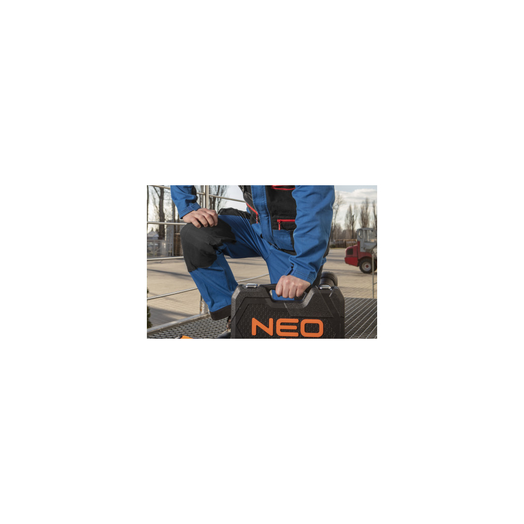 Штани робочі Neo Tools HD+, розмір XXL (56), 275 г/м2,бавовна, з відсіком для накол (81-225-XXL)