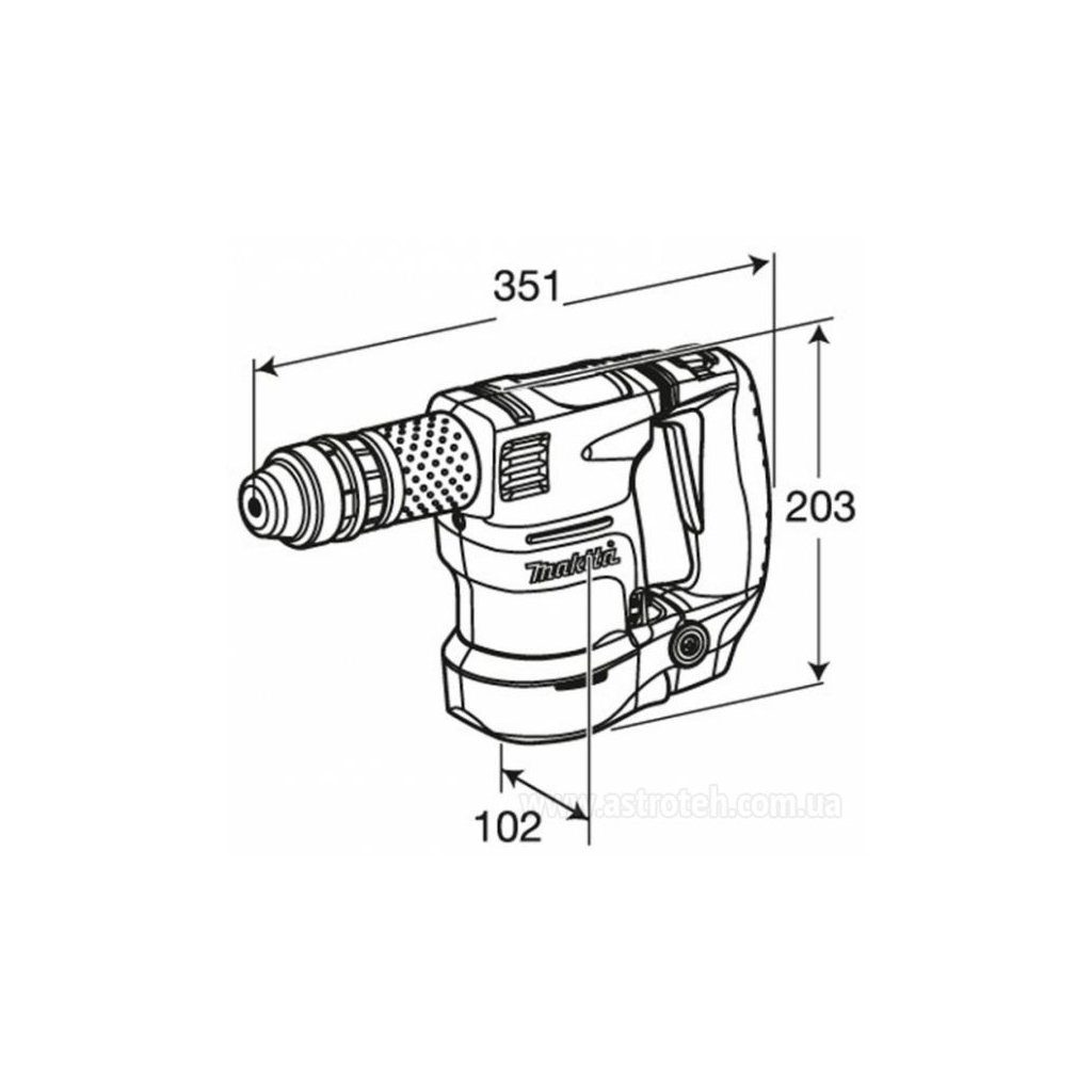 Відбійний молоток Makita HK1820 Відбійний молоток Makita HK1820
