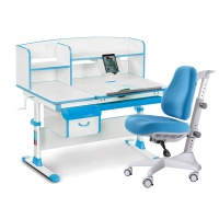 Desk with chair Evo-kids Evo-50 BL + Y-528 KBL