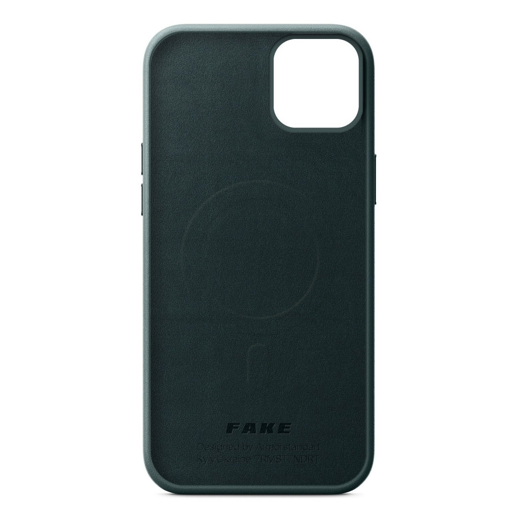 Чохол до мобільного телефона Armorstandart FAKE Leather Case Apple iPhone 14 Plus Shirt Green (ARM64396) Чохол до мобільного телефона Armorstandart FAKE Leather Case Apple iPhone 14 Plus Shirt Green (ARM64396)